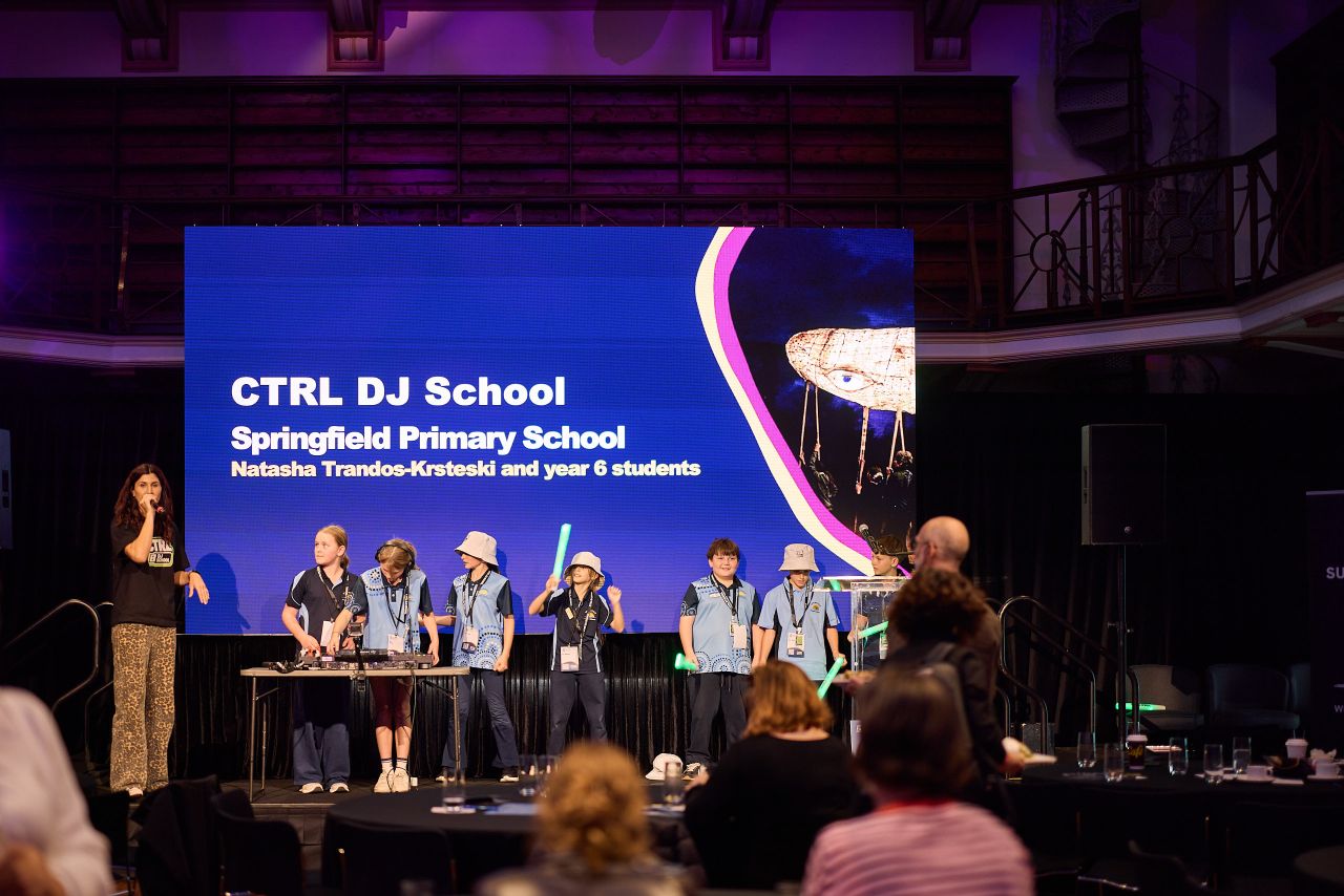 CTRL DJ School at the WA Museum Creative Learning Showcase